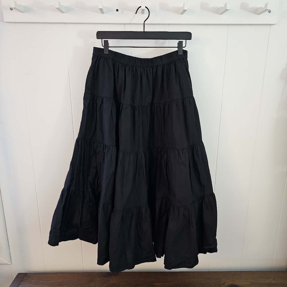 NWT J. Crew Cotton maxi skirt | Size large
